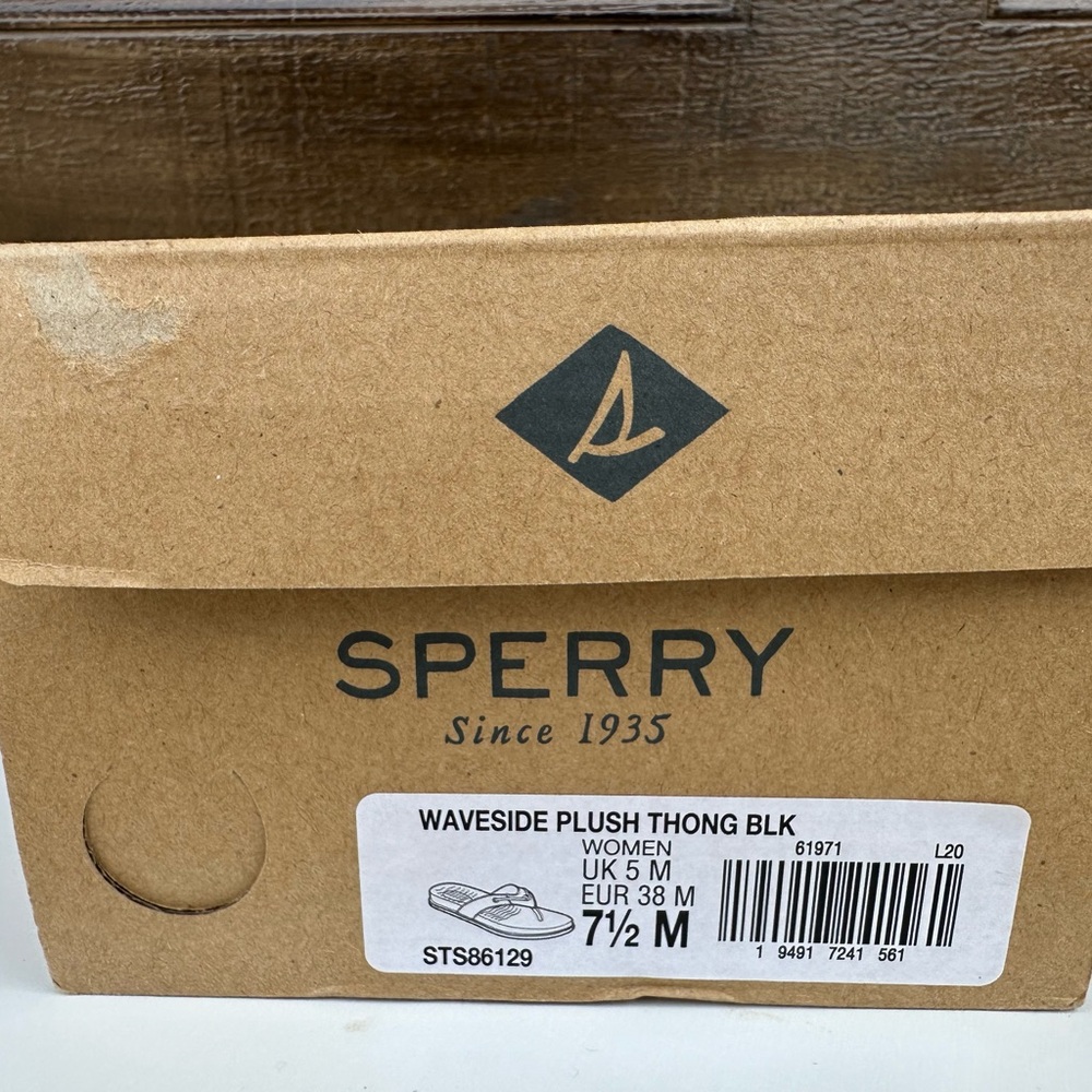 Nib Sperry Waveside Plushwave Flip Flops. - image 8